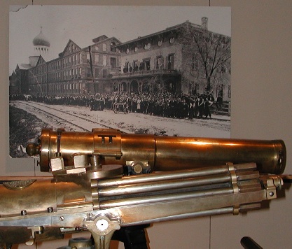 Part of the Colt collection in Hartford. Not at the Armory.