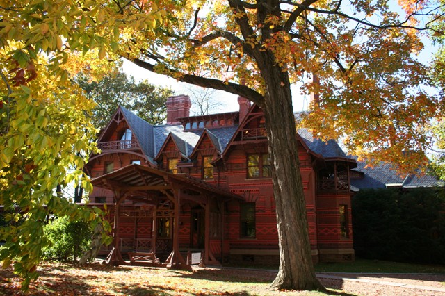The home of Samuel Clemens in Hartford, Connecticut.