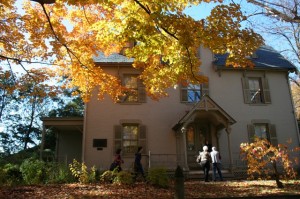 The home of Harriet Beecher Stowe.