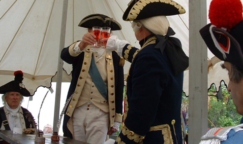 A toast in Wethersfield, Connecticut, were human decisions later made the world shift in power at Yorktown, Virginia.